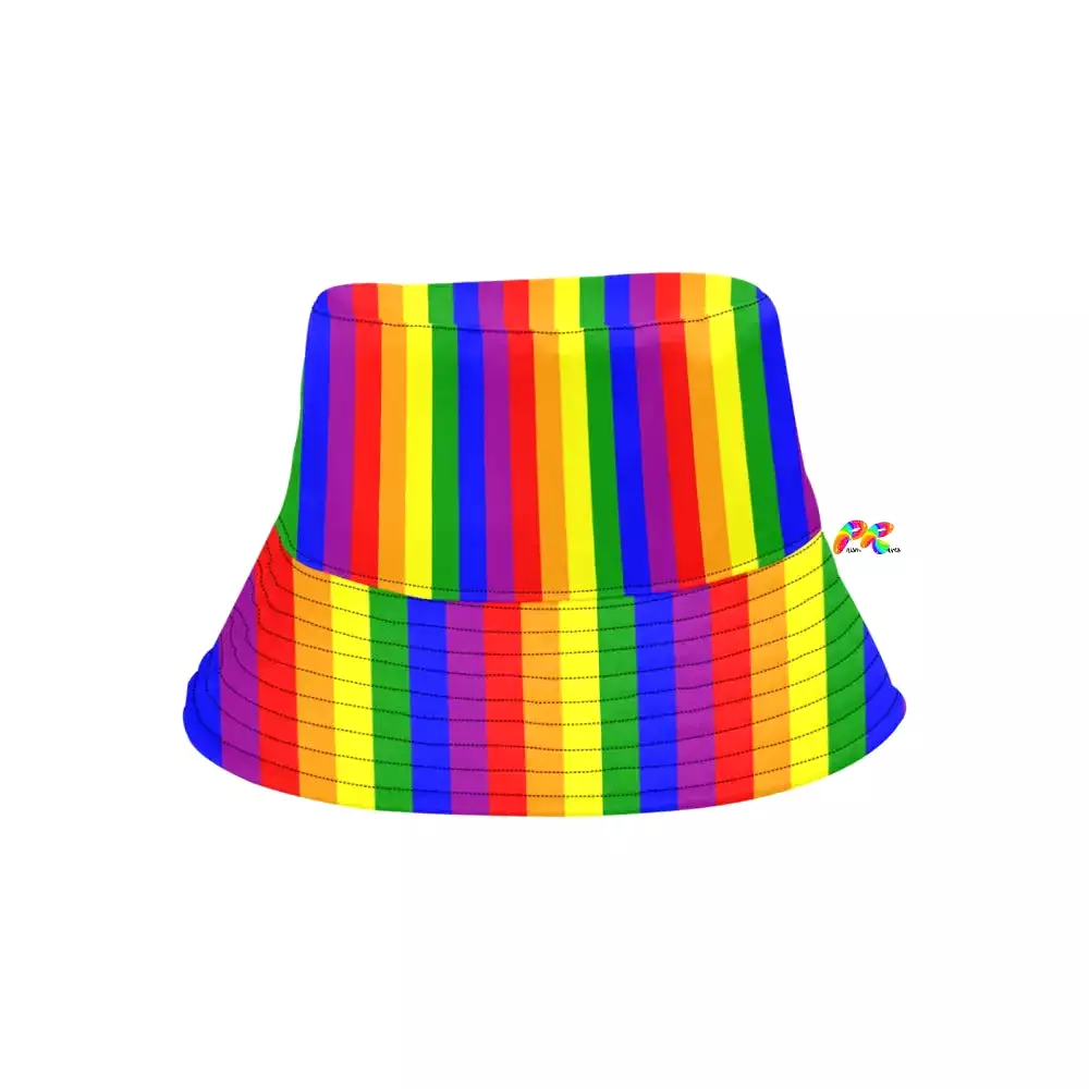 Pride Stripes Bucket Hat