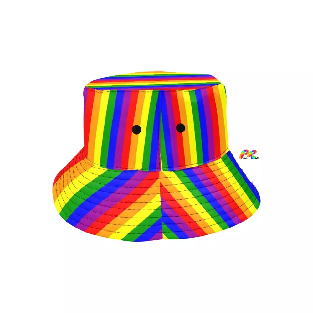 Pride Stripes Bucket Hat