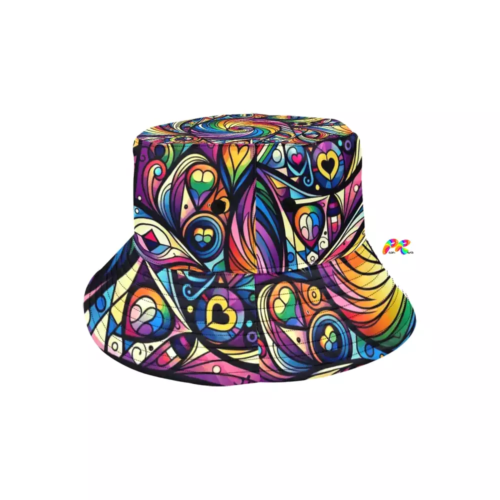 Pride Swirl Unisex Bucket Hat