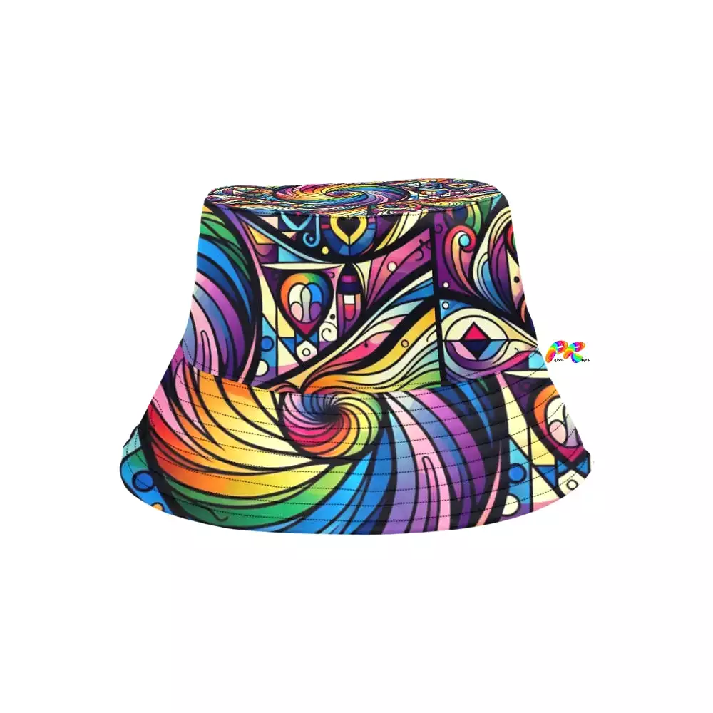 Pride Swirl Unisex Bucket Hat