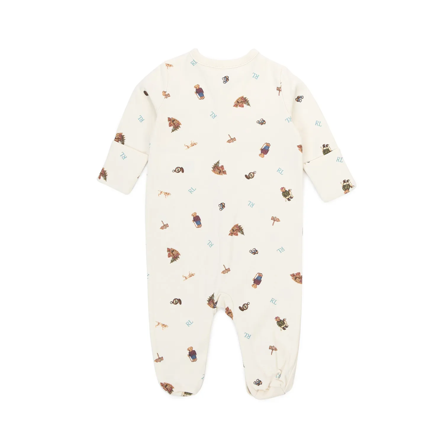 Ralph Lauren Cream Romper For Baby