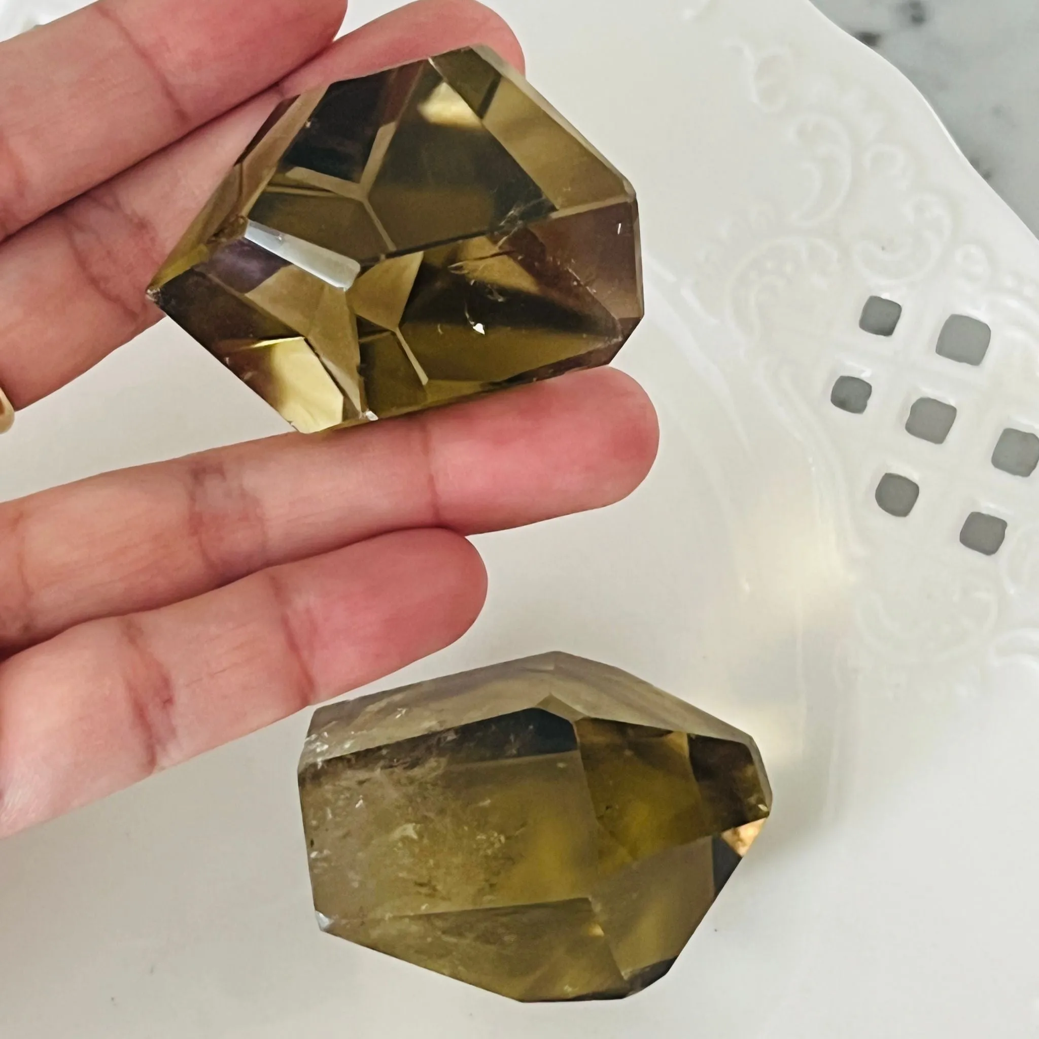 Raw Smoky Quartz Citrine