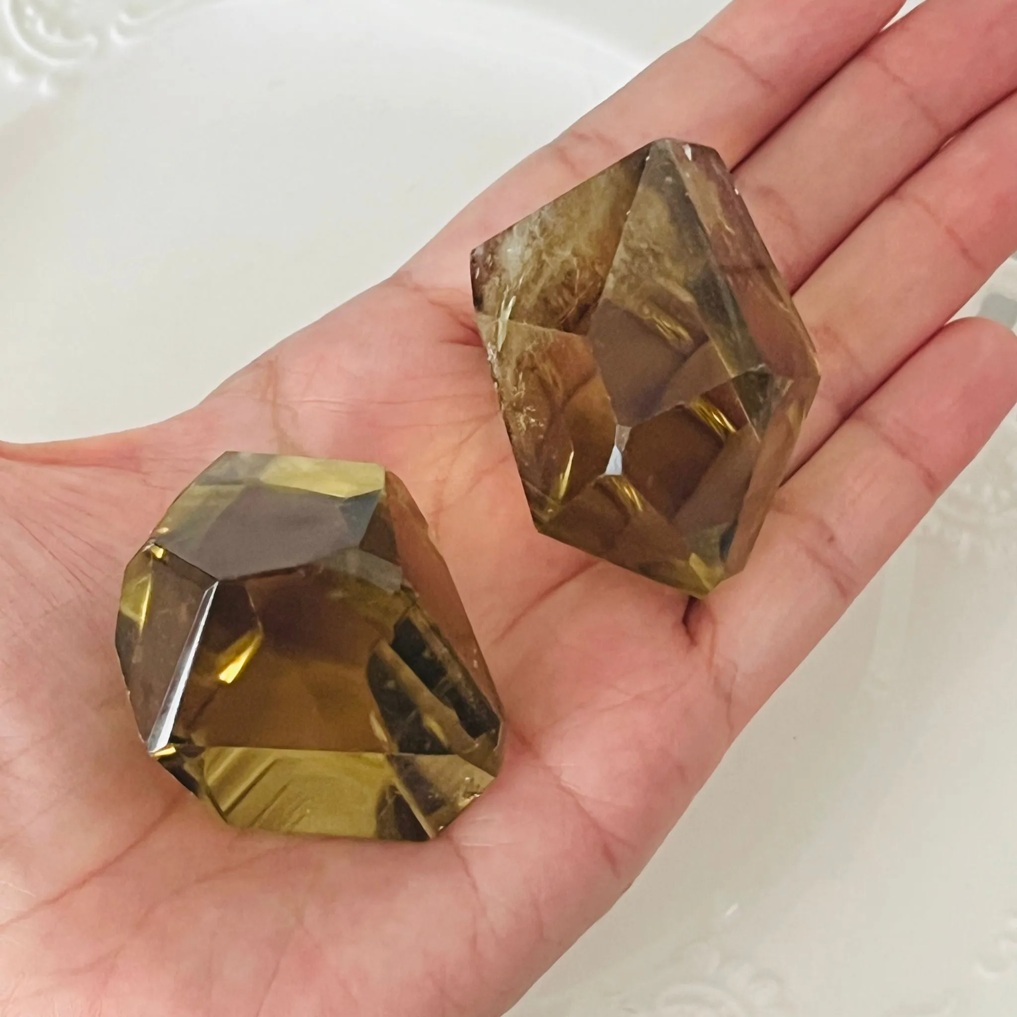 Raw Smoky Quartz Citrine