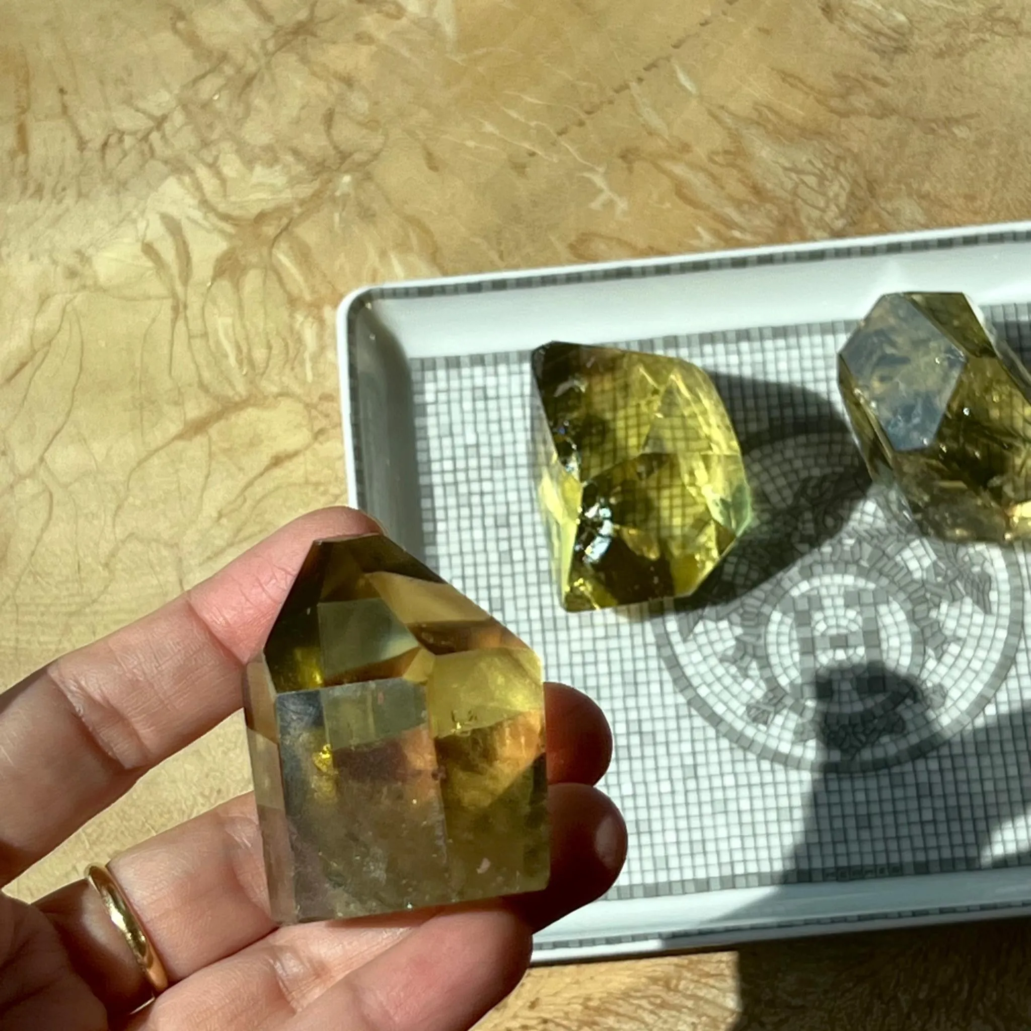 Raw Smoky Quartz Citrine