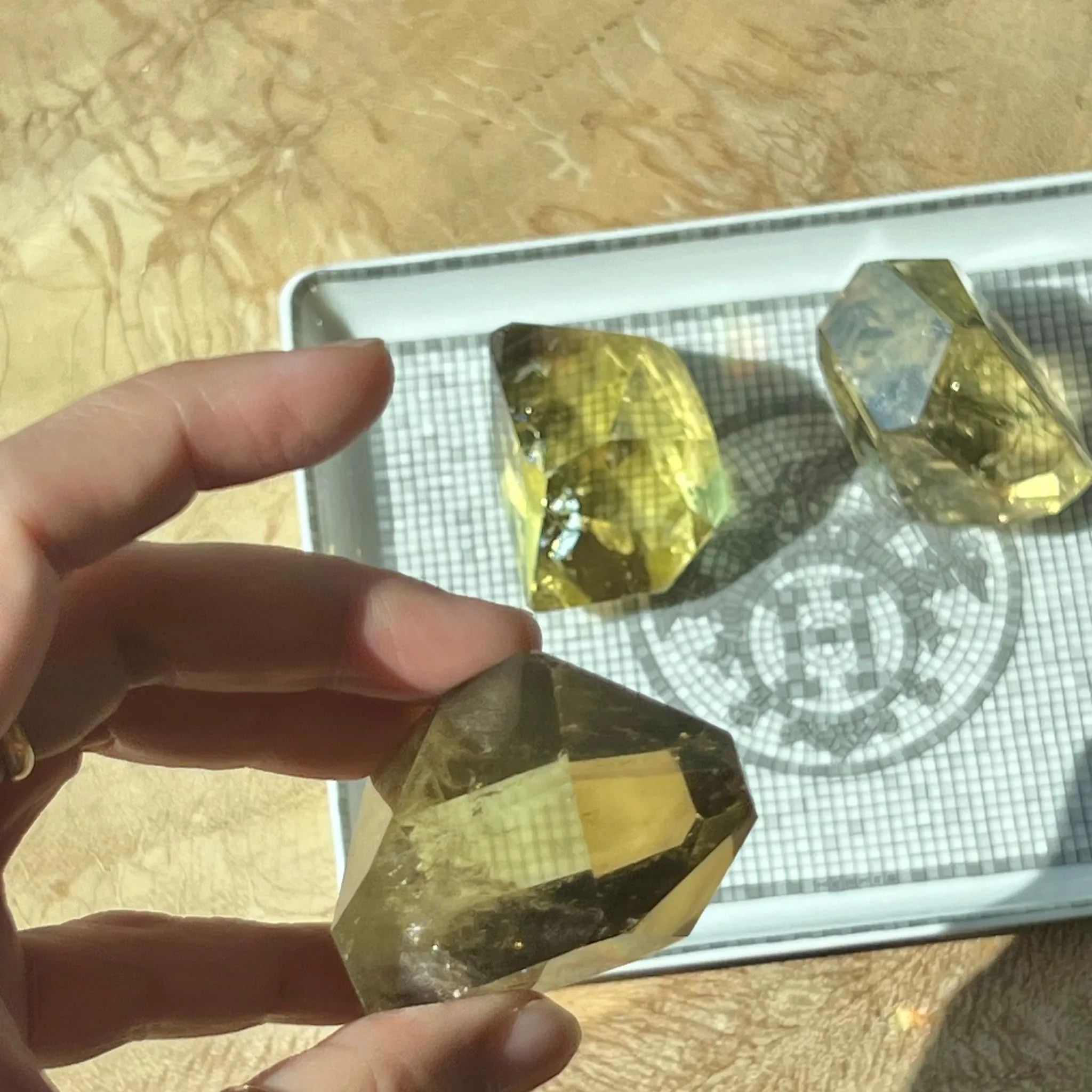 Raw Smoky Quartz Citrine