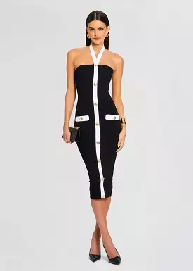 Retrofete - Sloane Dress - Black/white