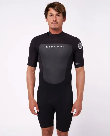 Rip Curl Omega 2mm Shorty Mens Wetsuit 2023 - Black