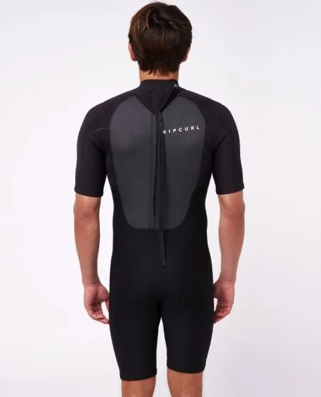 Rip Curl Omega 2mm Shorty Mens Wetsuit 2023 - Black