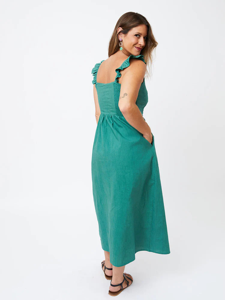 Ruffle Maxi Dress