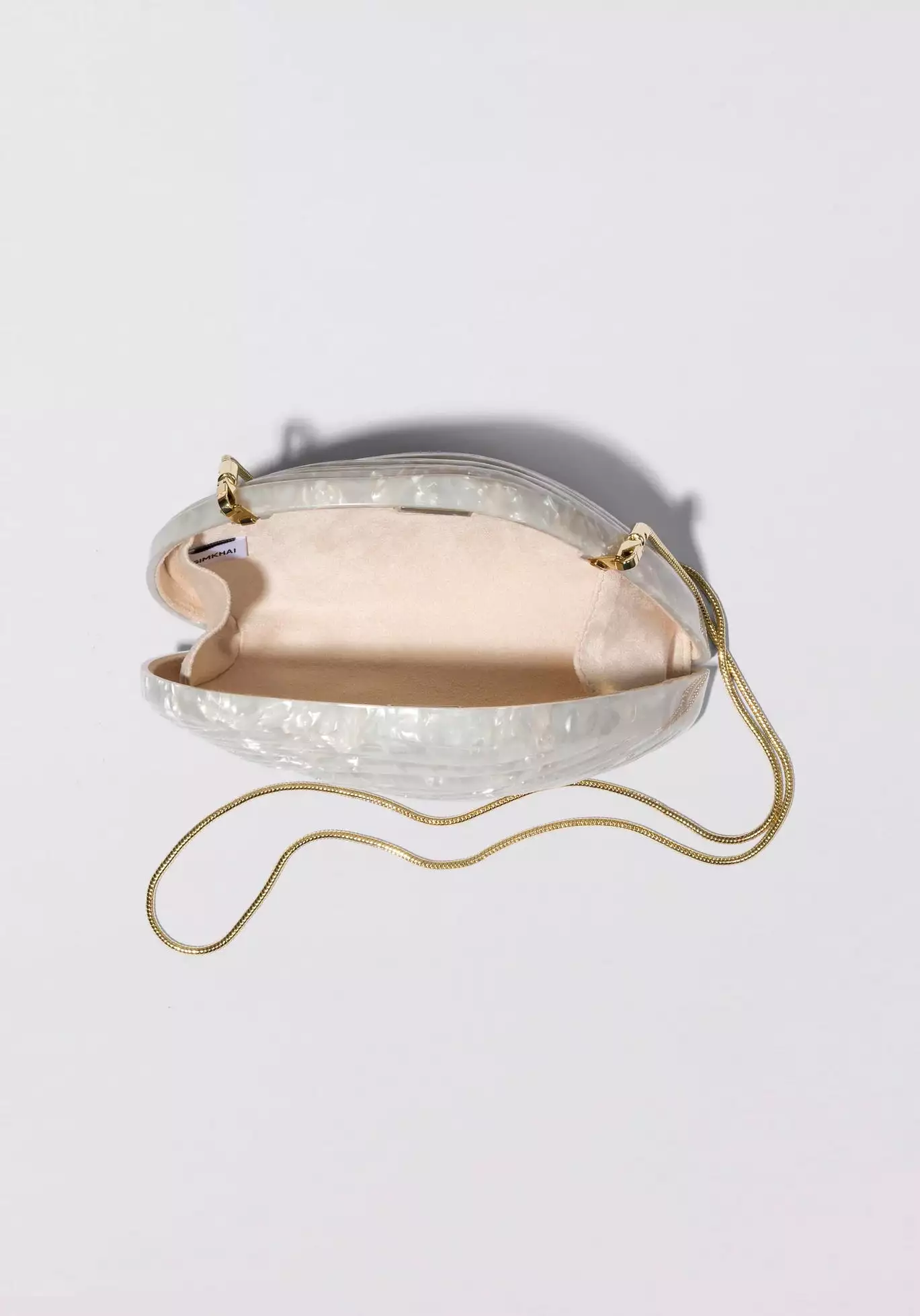 Simkhai - Bridget Pearl Oyster Clutch - Ivory