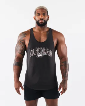 Stadium Raw Cut Tank - Pebble