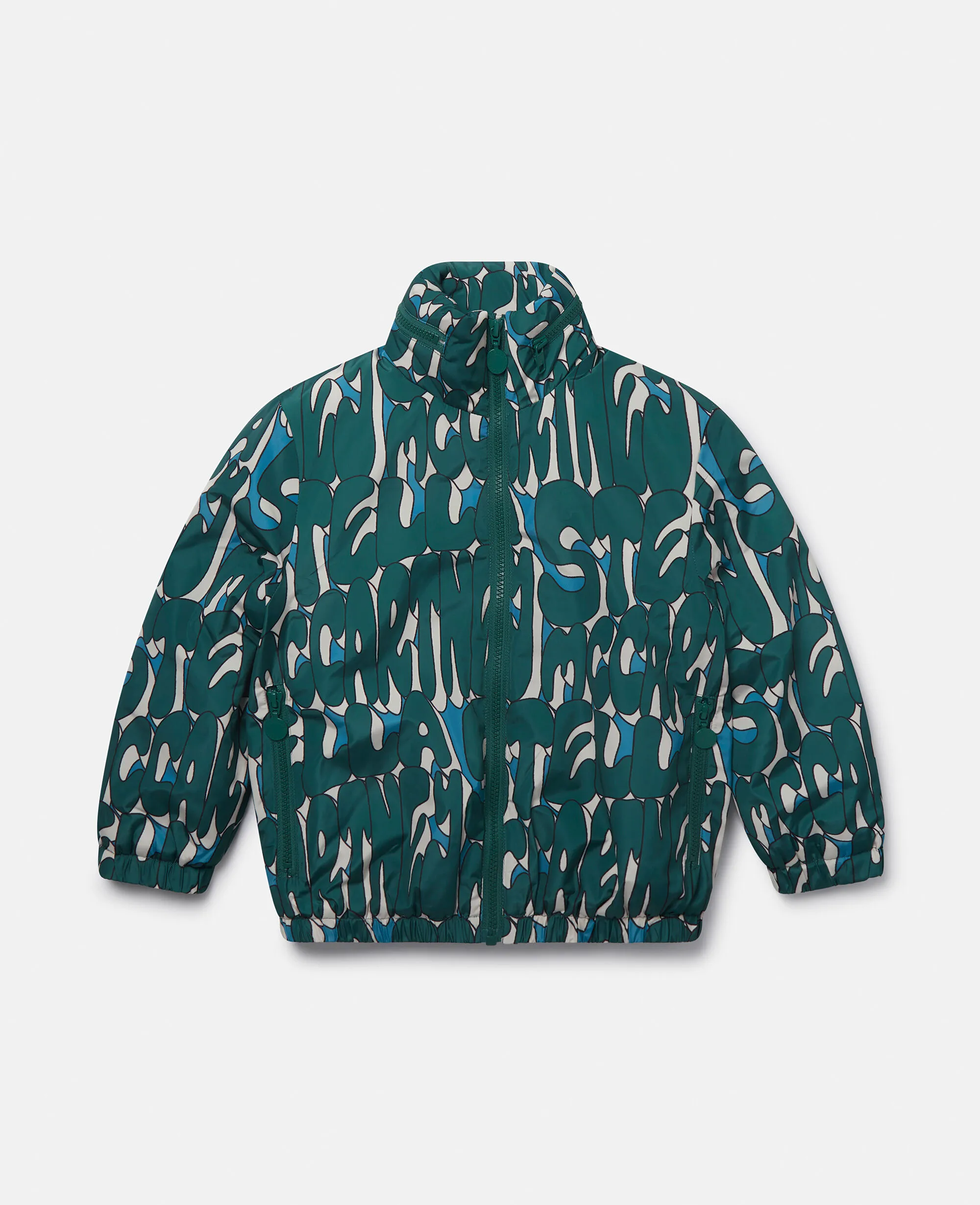 Stella Print High-Neck Jacket