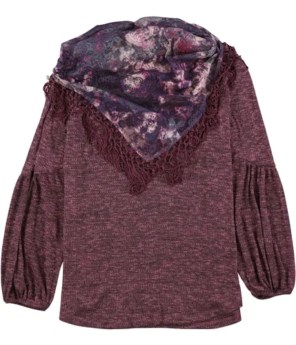 Style & Co. Womens Scarf Pullover Blouse, TW1