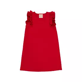 The Beaufort Bonnet Company - Richmond Red Ruehling Ruffle Dress