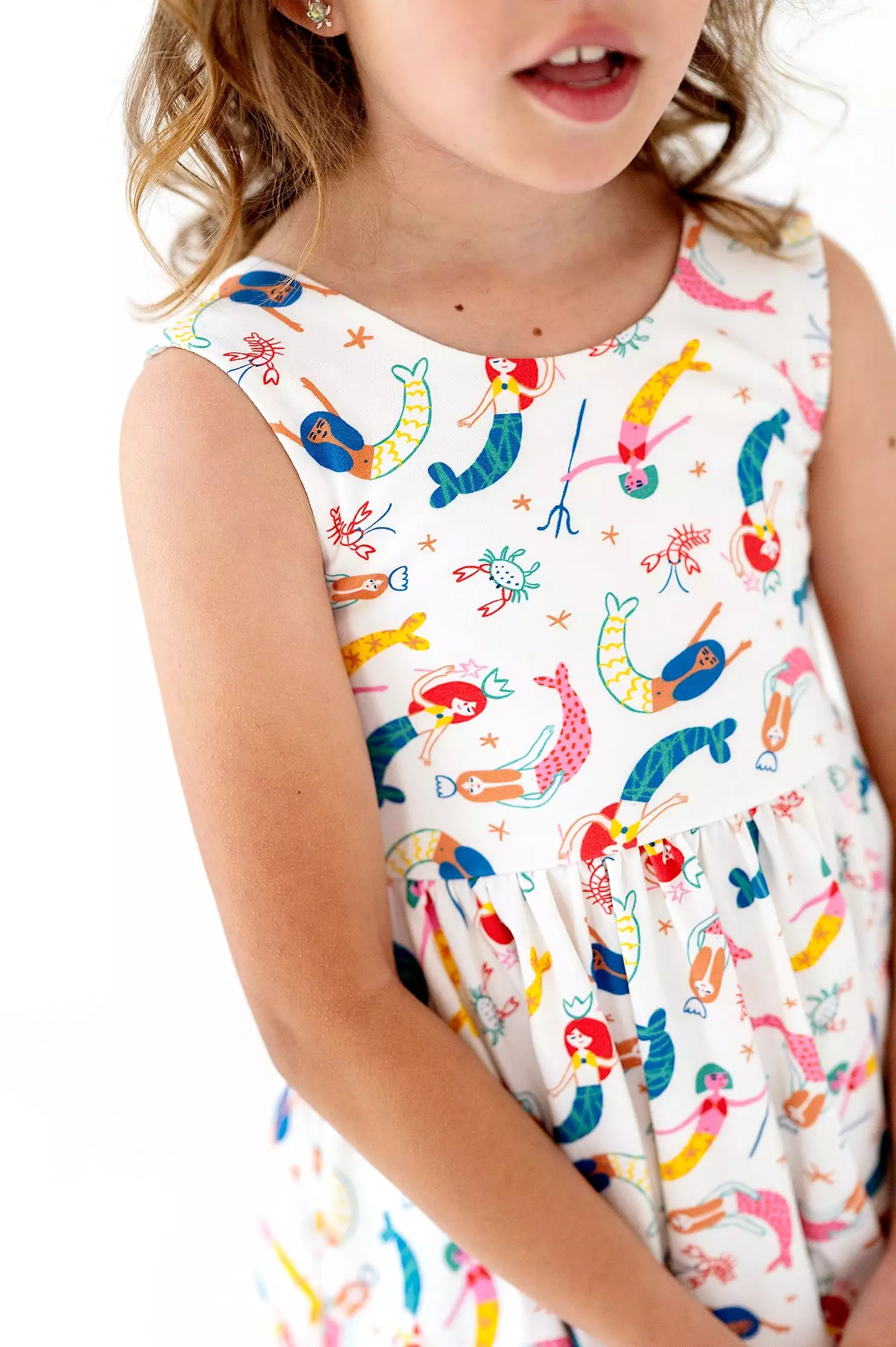 Twirl Tank Dress - Mermaid Whimsy