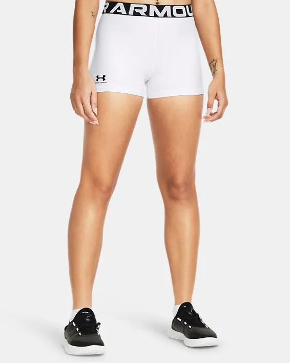 Under Armour Women's HeatGear Shorty Compression Shorts