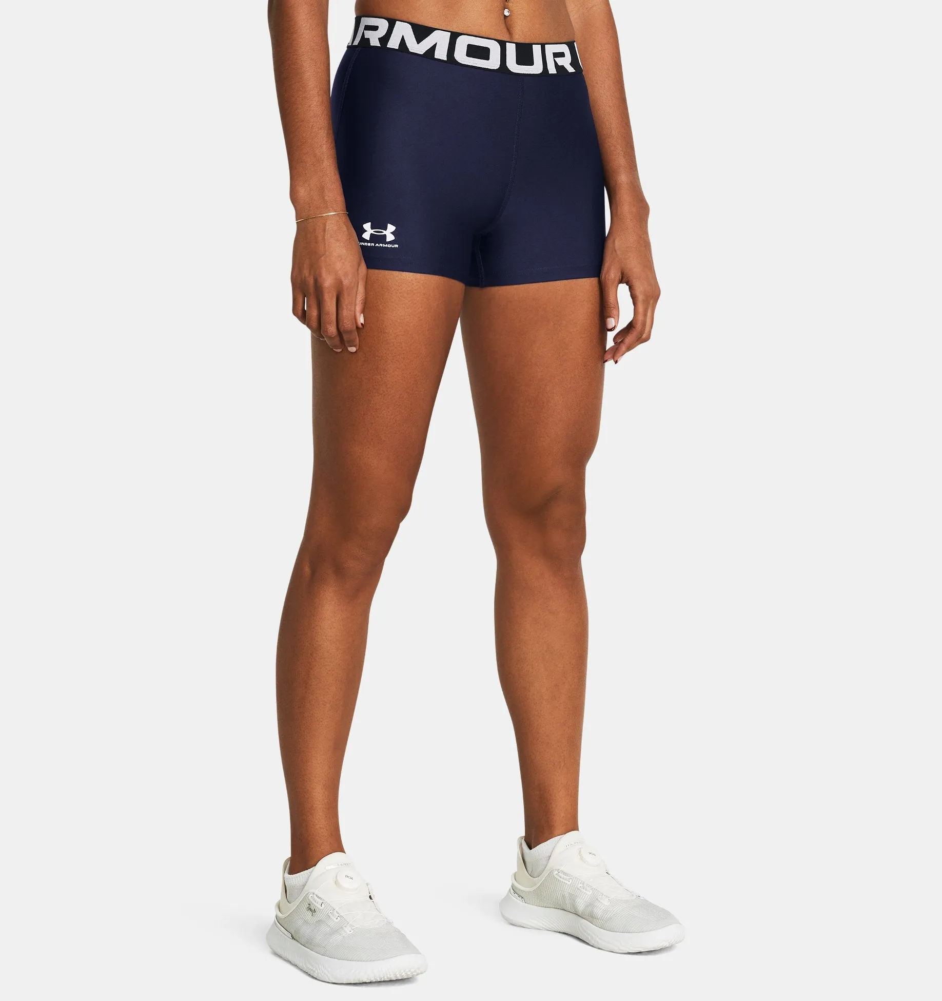 Under Armour Women's HeatGear Shorty Compression Shorts