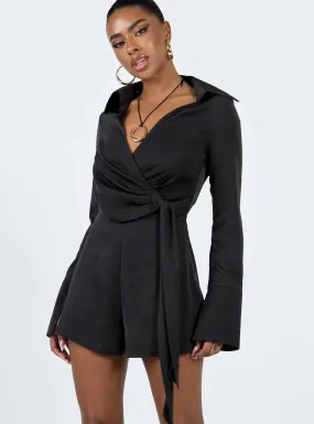 Vandana Romper Black