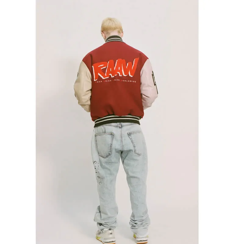 Varsity Jacket - Burgundy