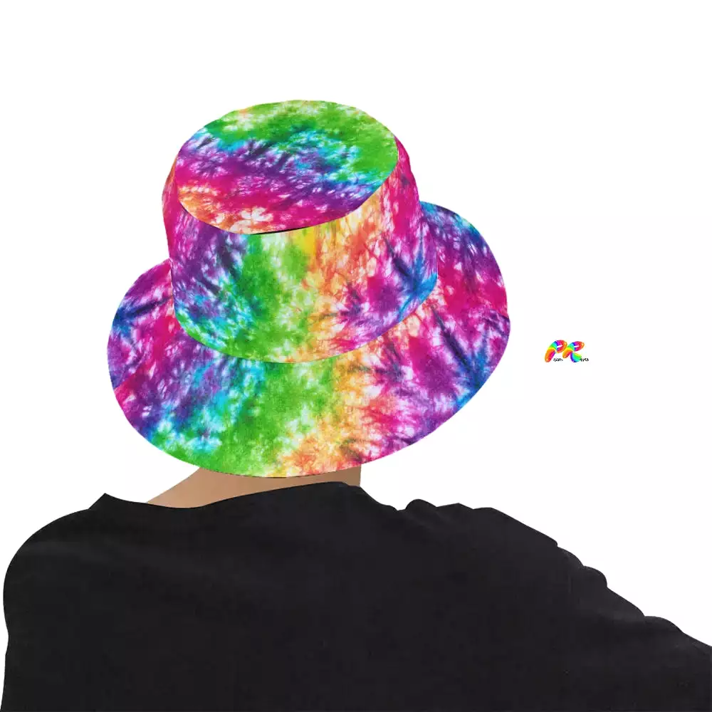 Vivid Tie-dye Unisex Bucket Hat