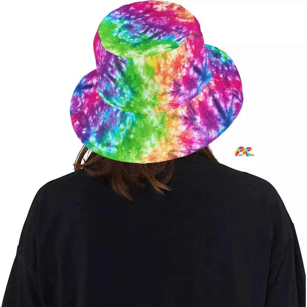 Vivid Tie-dye Unisex Bucket Hat