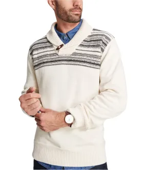 Weatherproof Mens Toggle Pullover Sweater, TW1