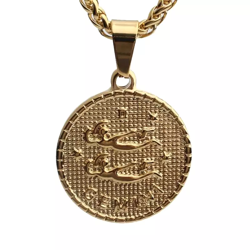 Zodiac Coin Necklace by Sahira