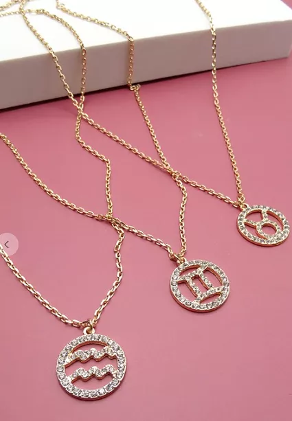 Zodiac Pendant Necklace